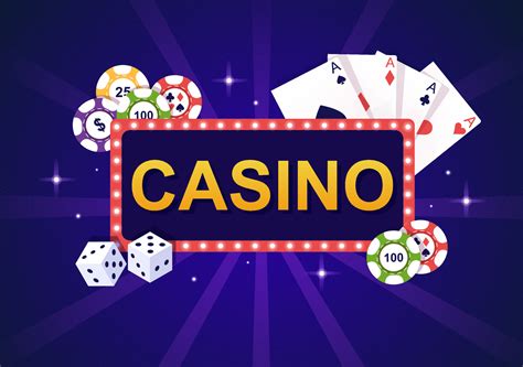 casino cartoon typography